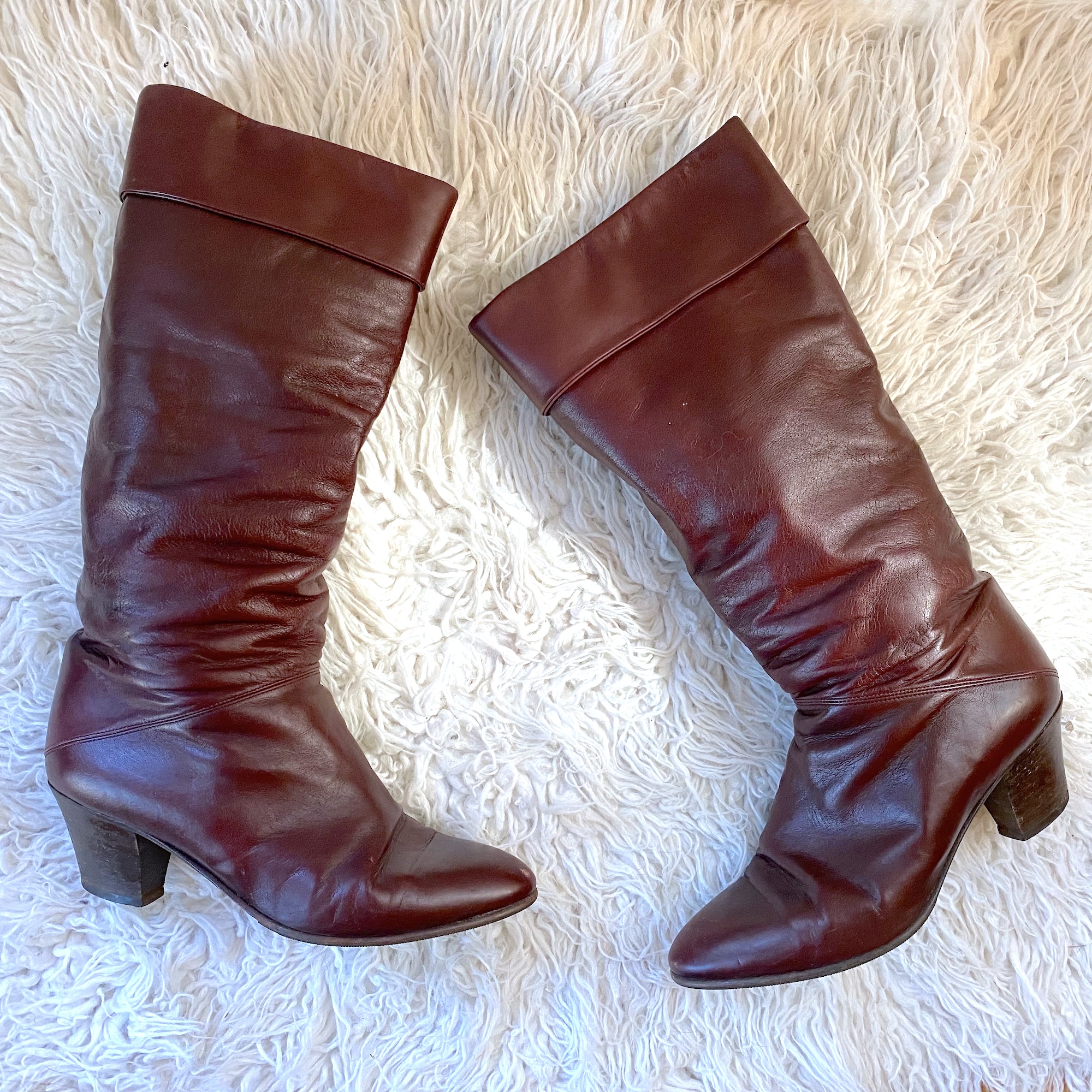 Kurt geiger burgundy on sale boots